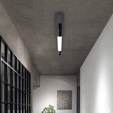 Modern Linear Magnetic Floating LED Ceiling Light with Minimalist Aluminum Design