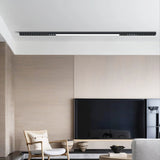 Modern Linear Magnetic Floating LED Ceiling Light with Minimalist Aluminum Design