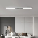 Modern Linear Magnetic Floating LED Ceiling Light with Minimalist Aluminum Design