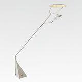 Salocchi Modern Arched Marble Floor Lamp with Integrated LED Standing Lighting for Indoor Spaces