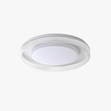 Modern Round LED Flush Mount Ceiling Light with Adjustable Color Temperature 19.7 Inch