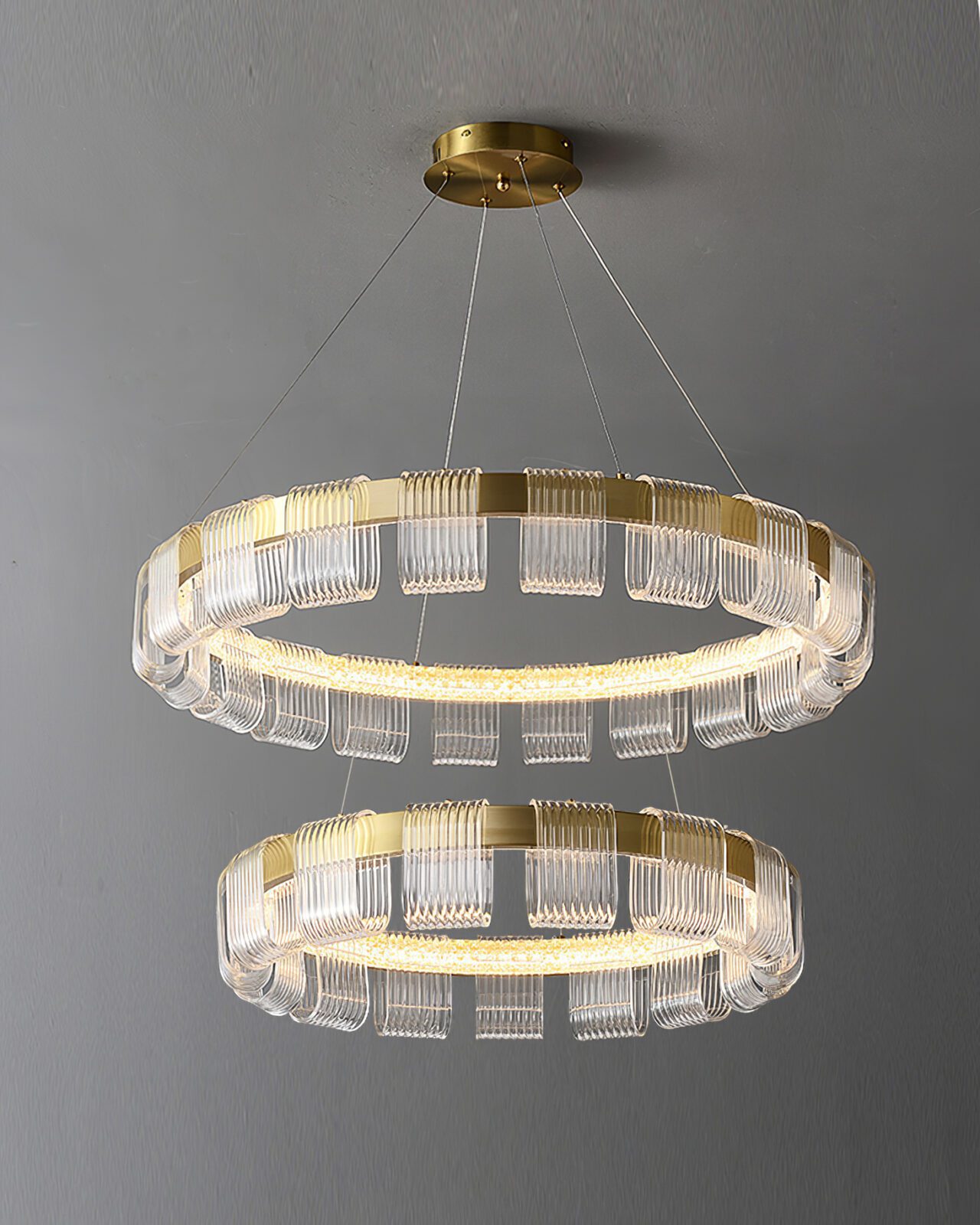 modern-gold-saturno-ring-led-chandelier-with-tetrahedral-acrylic-diffusers
