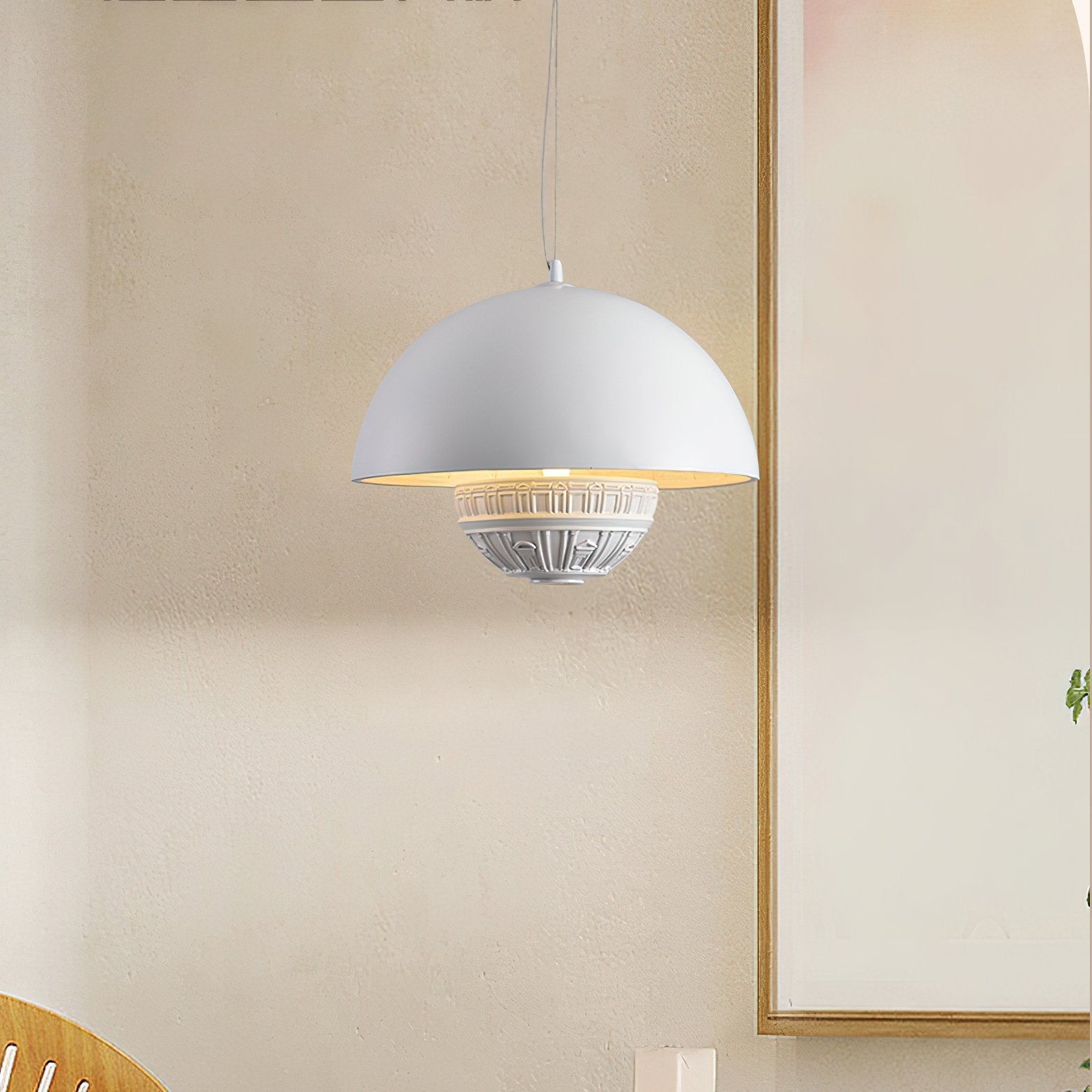 modern-matte-white-semi-circular-led-pendant-light-minimalist-resin-ceiling-fixture