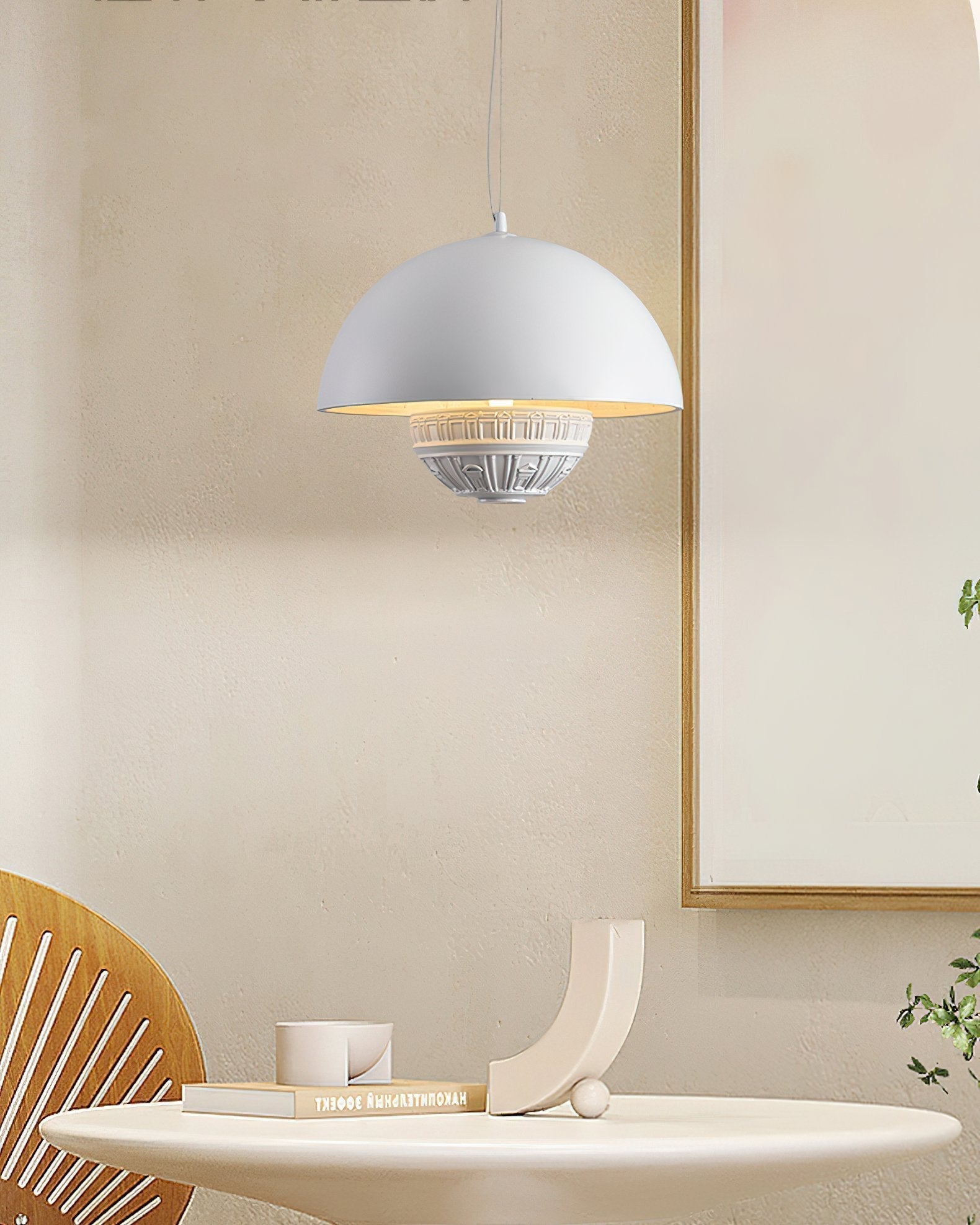 modern-matte-white-semi-circular-led-pendant-light-minimalist-resin-ceiling-fixture
