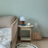 Portable Rechargeable Mushroom Table Lamp with Touch Dimming and Integrated LED