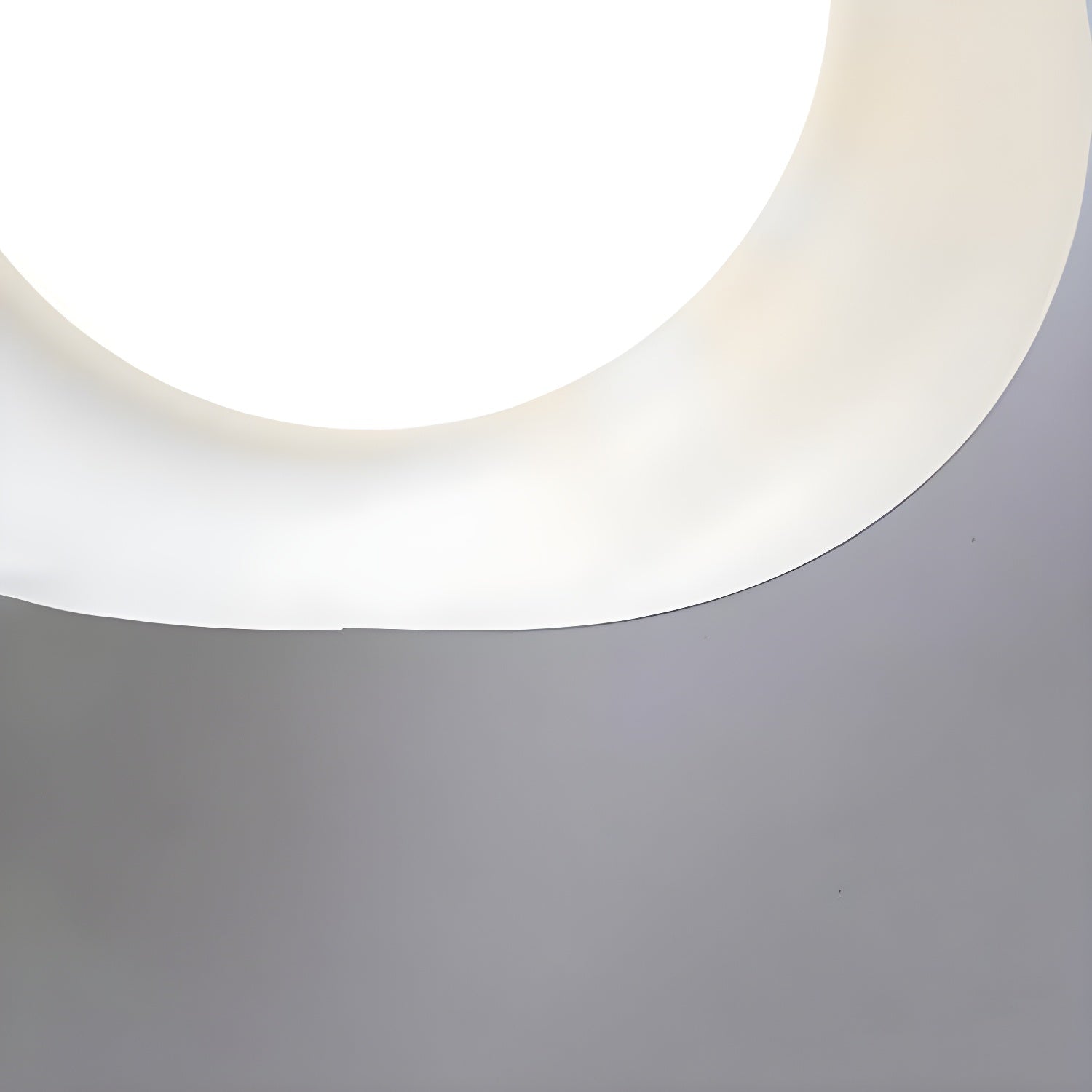 Modern Wave Design Integrated LED Flush Mount Ceiling Light for Home Interiors