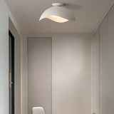 Modern Wave Design Integrated LED Flush Mount Ceiling Light for Home Interiors
