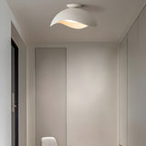 Modern Wave Design Integrated LED Flush Mount Ceiling Light for Home Interiors