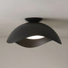 Modern Wave Design Integrated LED Flush Mount Ceiling Light for Home Interiors
