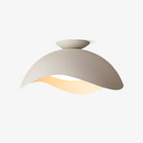Modern Wave Design Integrated LED Flush Mount Ceiling Light for Home Interiors