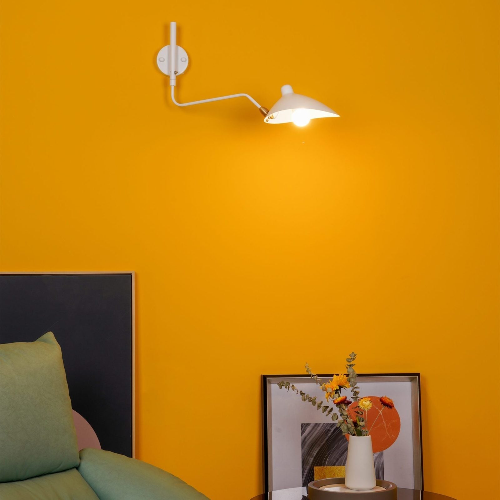 industrial-adjustable-long-arm-wall-sconce-with-rotating-metal-shade-for-indoor-lighting