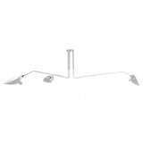 Modern Multi Arm Sculptural Rotating Ceiling Light with Adjustable Heads