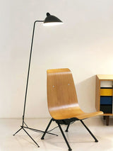Mid Century Modern Three Arm Rotating Floor Lamp Sculptural Standing Light for Living Room