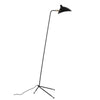 Mid Century Modern Three Arm Rotating Floor Lamp Sculptural Standing Light for Living Room