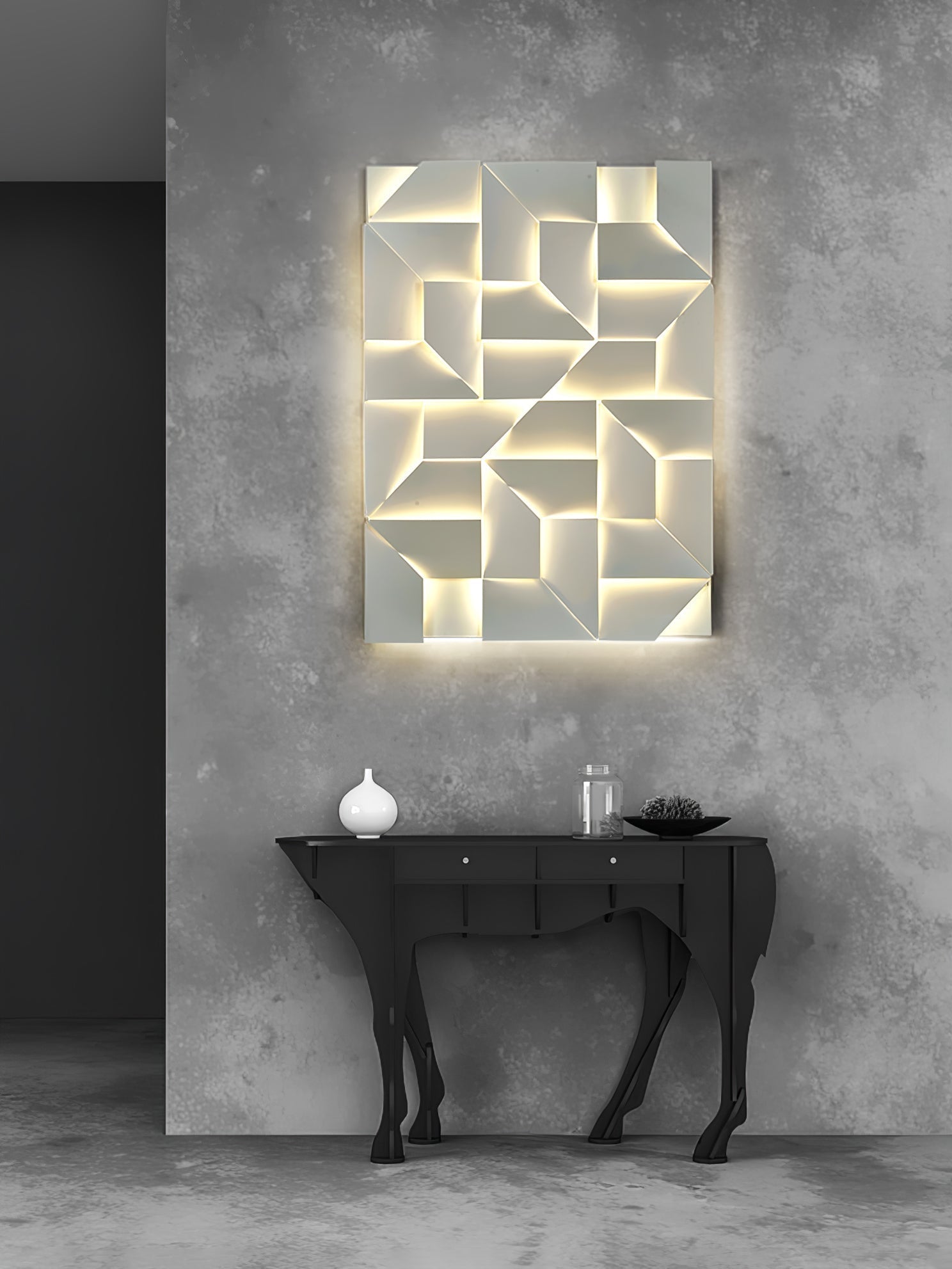 Modern Cordless LED Wall Sconce Matte White Aluminum Rechargeable Decorative Lighting