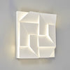 Modern Cordless LED Wall Sconce Matte White Aluminum Rechargeable Decorative Lighting