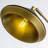 Modern Shear Adjustable Floor Lamp with Twin Arms and Rotatable Metal Shade