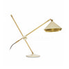 Vintage Inspired Shear Metal Table Lamp Copper Plated Bedside Reading Desk Light