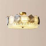 luxury-shell-shaped-crystal-flush-mount-ceiling-light-fixture-with-gold-finish