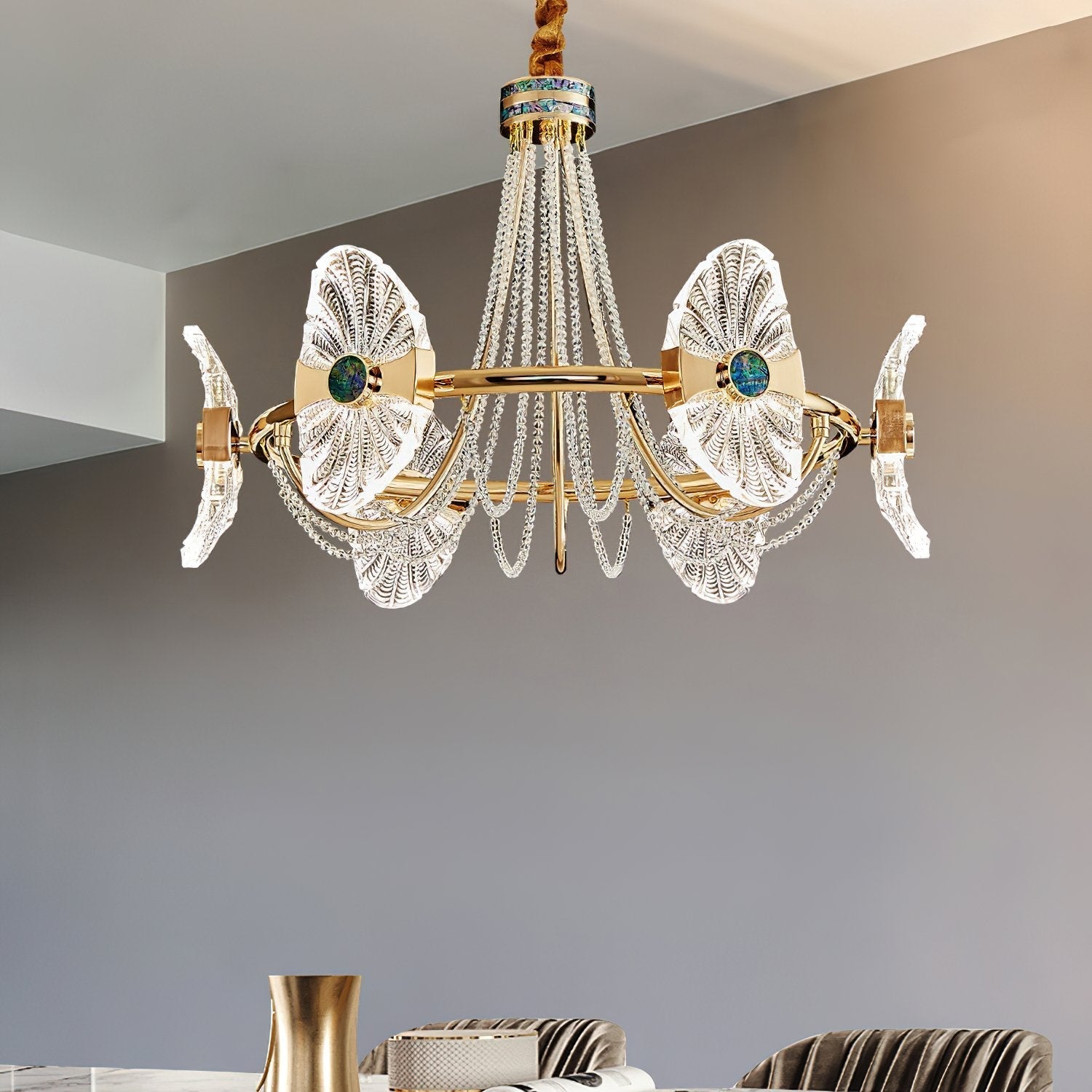 modern-acrylic-shell-round-led-chandelier-pendant-light-for-dining-room-and-living-areas