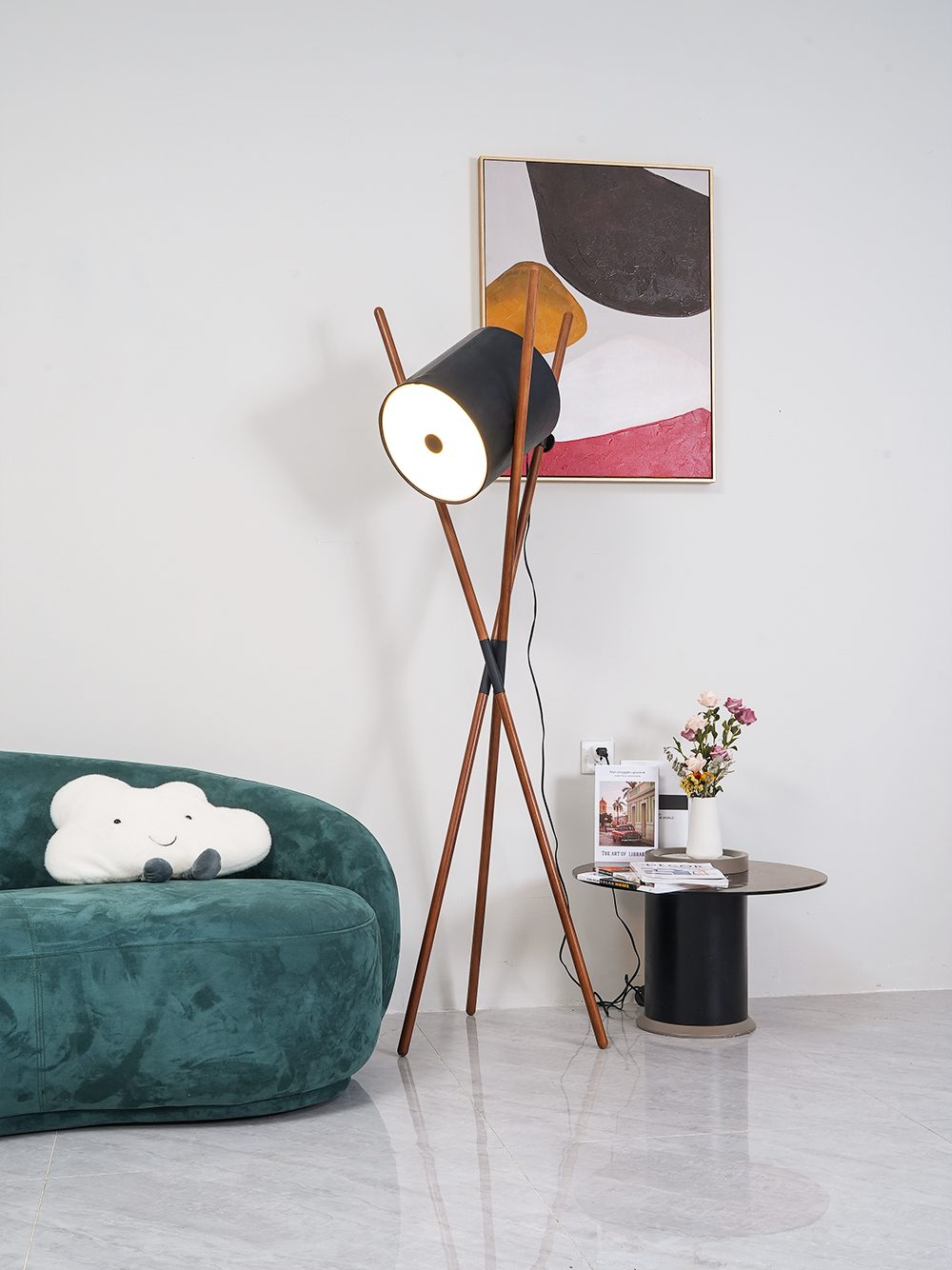 modern-shift-solid-wood-standing-floor-lamp-with-adjustable-metal-shade-and-leather-accents