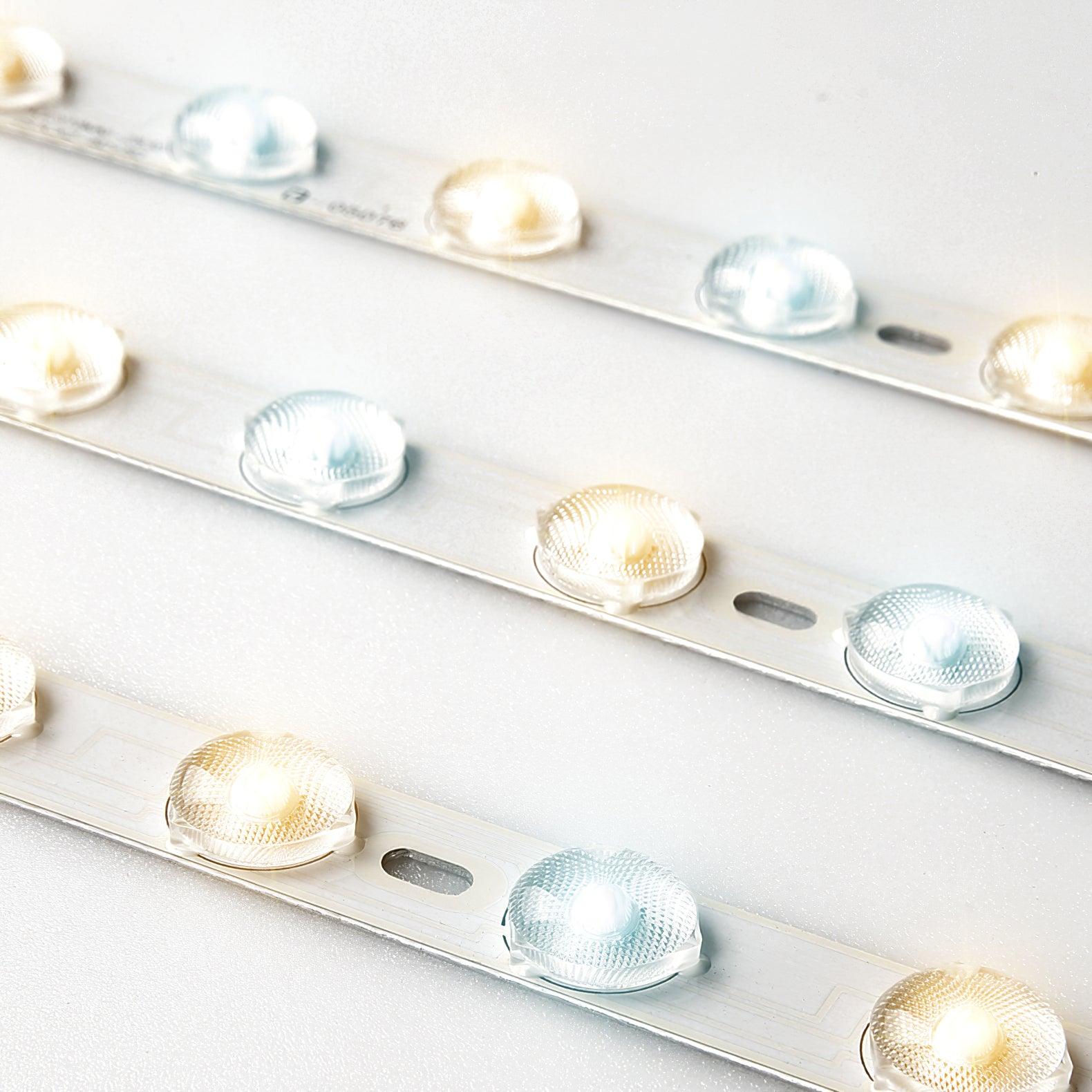 Modern Round Acrylic Ring LED Ceiling Light Fixture for Home and Office