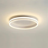 Modern Round Acrylic Ring LED Ceiling Light Fixture for Home and Office