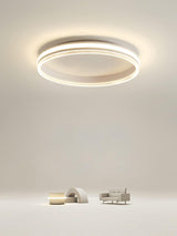 Modern Round Acrylic Ring LED Ceiling Light Fixture for Home and Office
