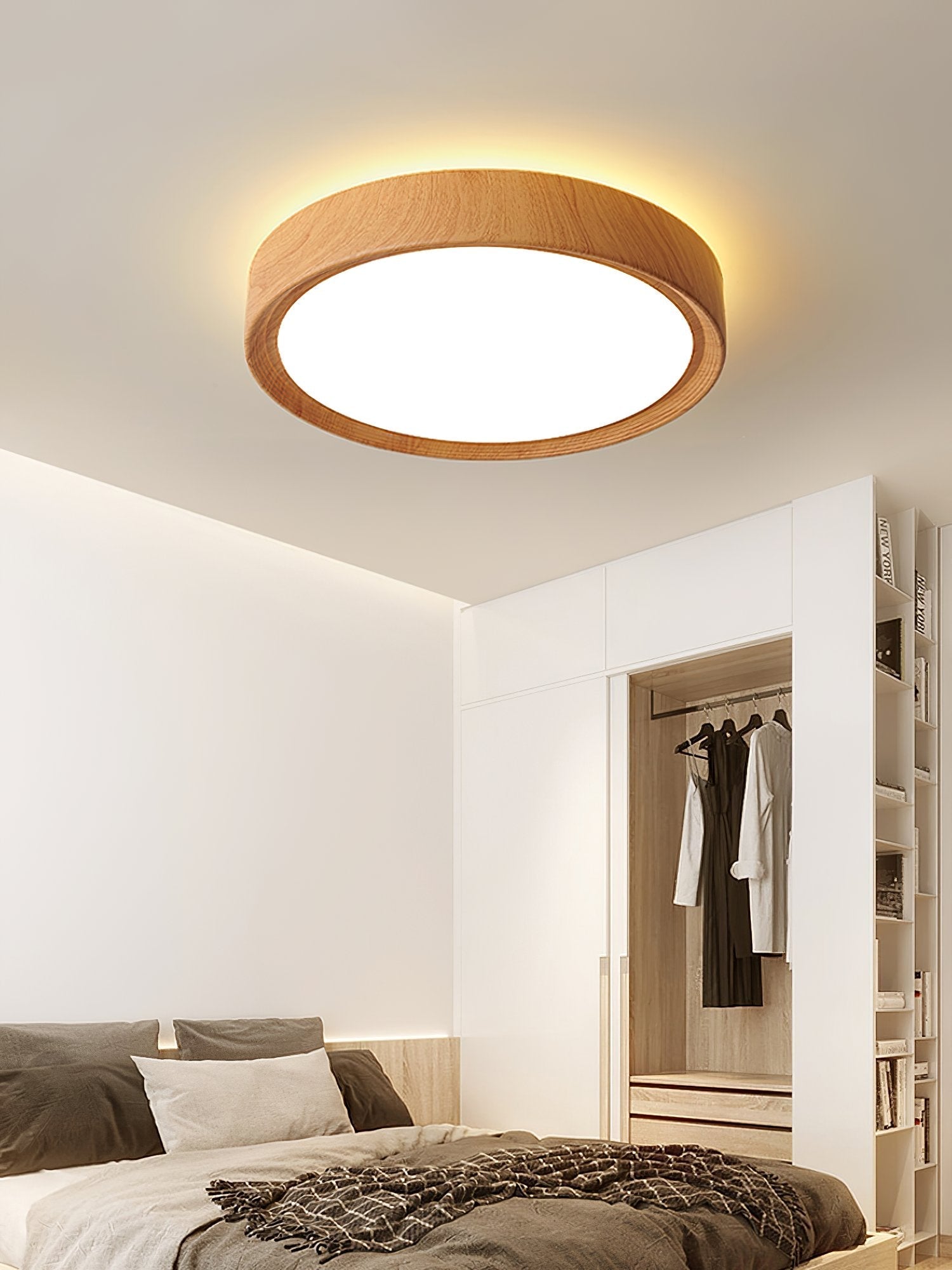 minimalist-round-wood-grain-led-ceiling-light-modern-flush-mount-fixture