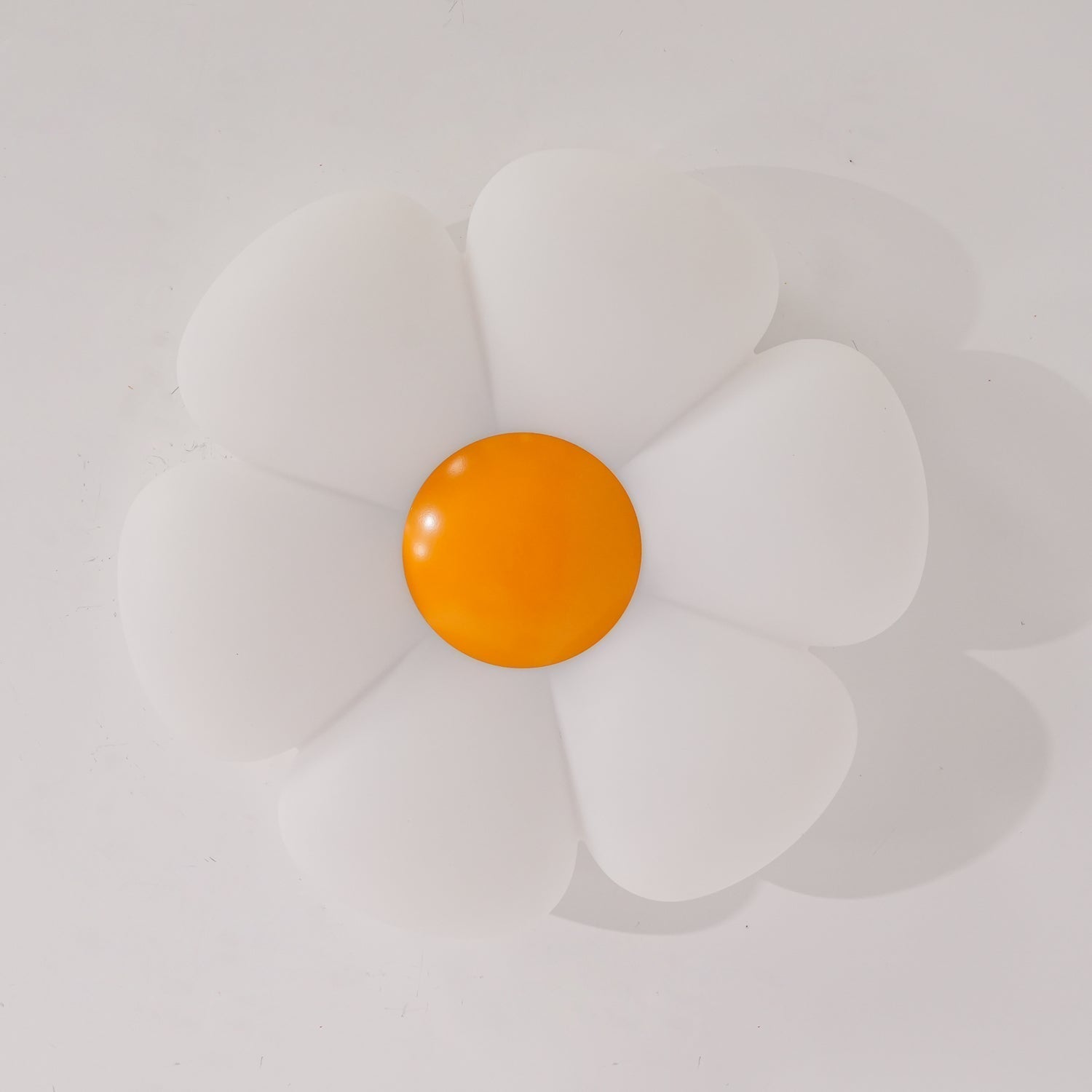 Blooming Six Petal Flower LED Flush Mount Ceiling Lamp for Nursery and Kids Rooms