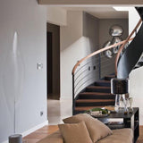 Modern Chrome Pebble LED Ceiling Light Biomorphic Reflective Flush Mount Lamp