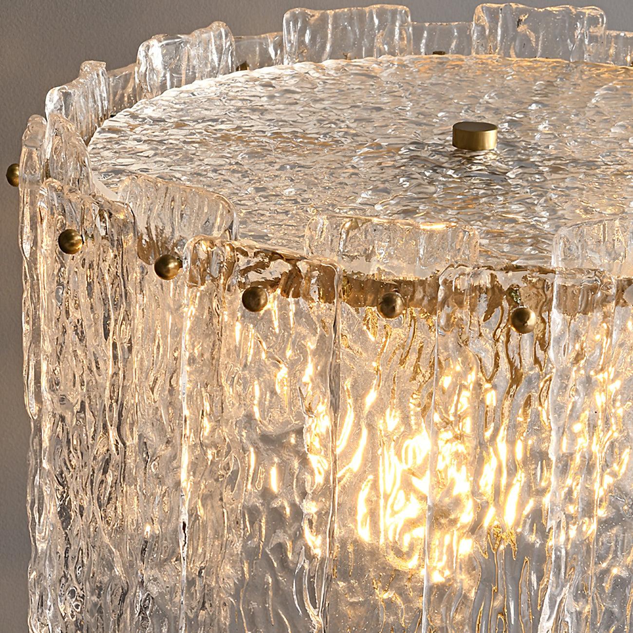 Skylar Modern Brass and Glass Table Lamp for Luxury Bedroom and Office Lighting