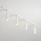 Modern Minimalist LED Cylinder Track Light Adjustable Spotlight for Gallery and Home