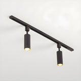 Modern Minimalist LED Cylinder Track Light Adjustable Spotlight for Gallery and Home