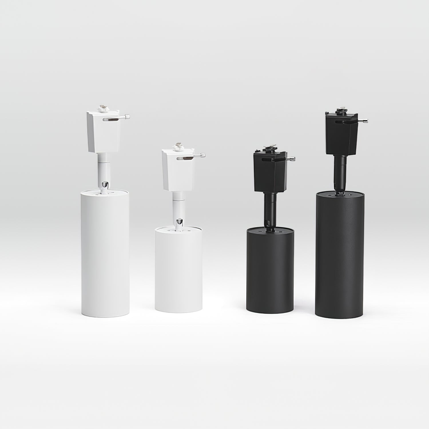 Modern Minimalist LED Cylinder Track Light Adjustable Spotlight for Gallery and Home