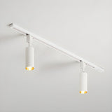 Modern Minimalist LED Cylinder Track Light Adjustable Spotlight for Gallery and Home