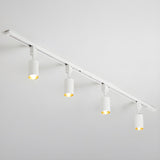 Modern Minimalist LED Cylinder Track Light Adjustable Spotlight for Gallery and Home