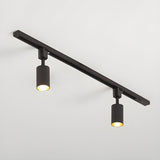 Modern Minimalist LED Cylinder Track Light Adjustable Spotlight for Gallery and Home