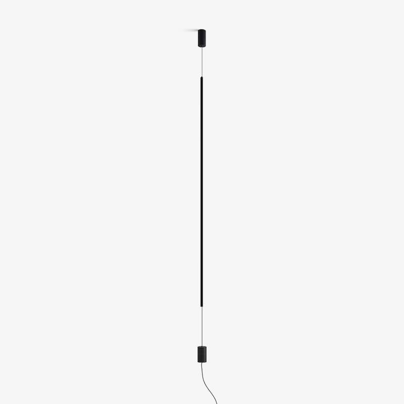 Modern Minimalist Slim Line LED Floor Lamp Sleek Geometric Corner Standing Light