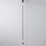 Modern Minimalist Slim Line LED Floor Lamp Sleek Geometric Corner Standing Light