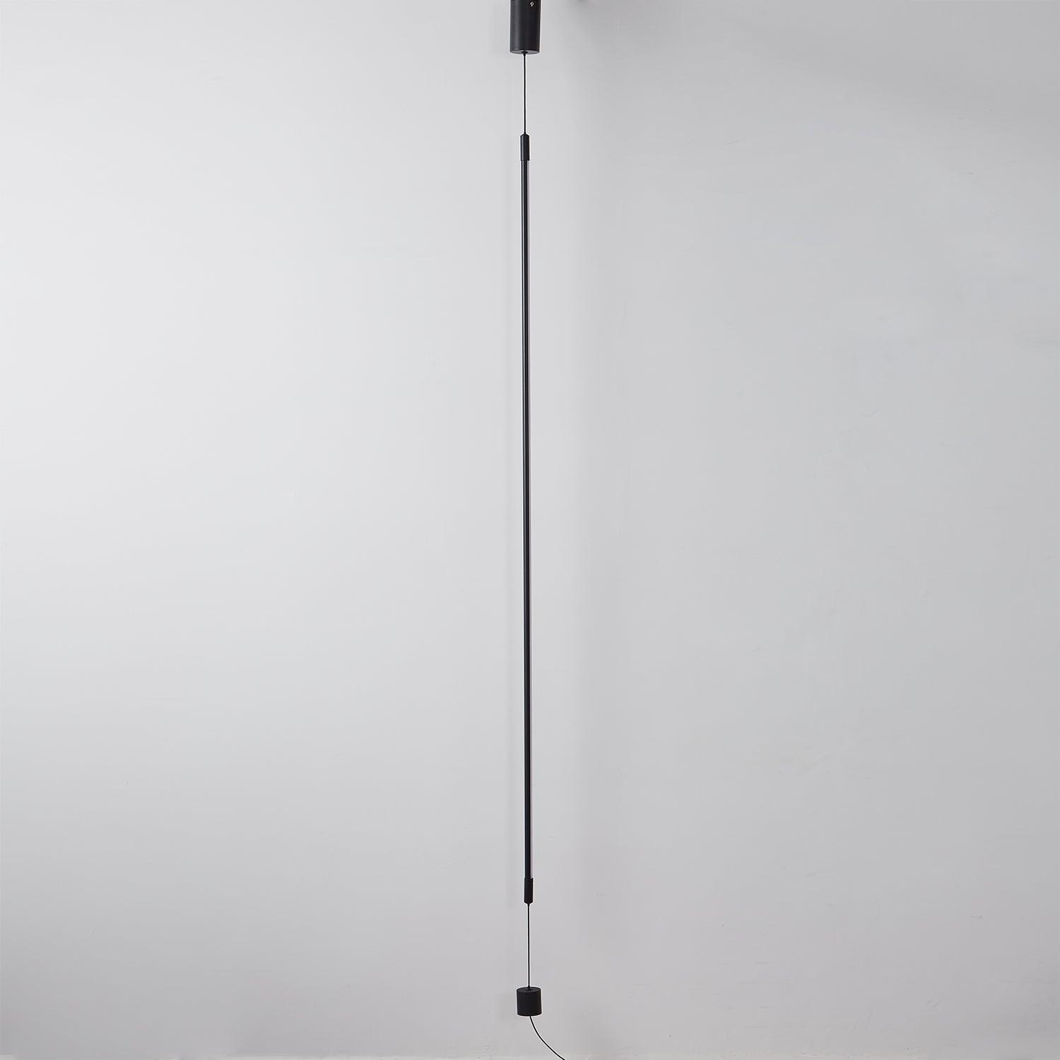 Modern Minimalist Slim Line LED Floor Lamp Sleek Geometric Corner Standing Light