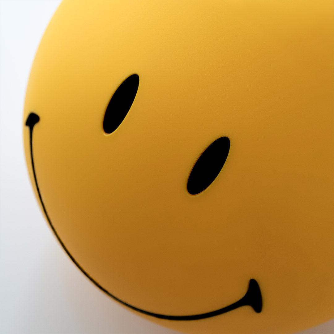 Modern Smiling Face Table Lamp Yellow Decorative LED Night Light for Home Decor