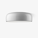 Modern Round Aluminum Flush Mount Ceiling Light for Minimalist Kitchen and Dining Areas