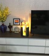 modern-amber-blown-glass-table-lamp-with-black-metal-base-and-e14-light-source