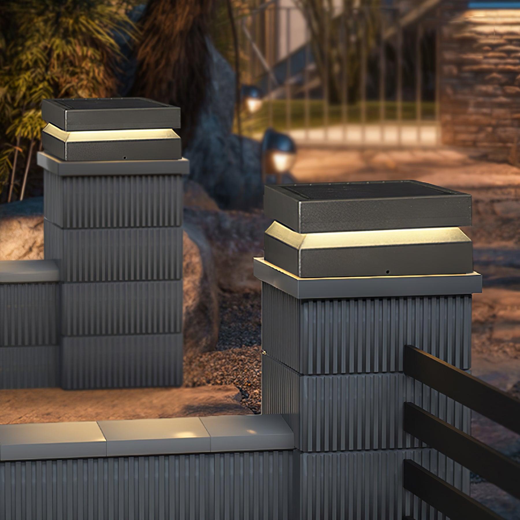 waterproof-led-square-outdoor-pillar-light-for-garden-pathways-and-commercial-fence-lighting