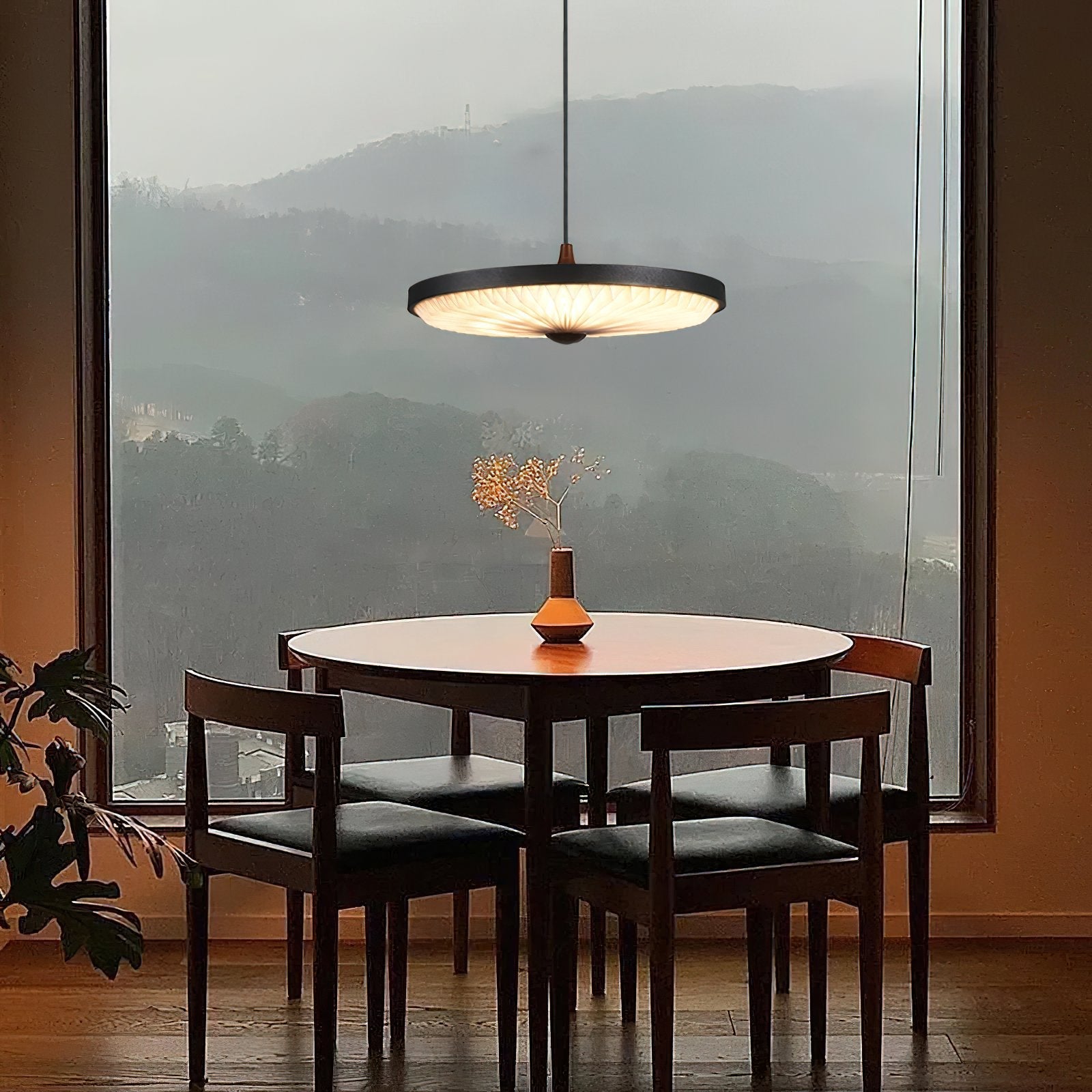 modern-pleated-led-pendant-lamp-with-three-color-temperature-settings-for-dining-rooms-and-living-areas