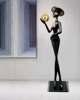contemporary-sculpture-floor-lamp-with-fiberglass-body-and-glass-globe-shade-for-luxury-interiors