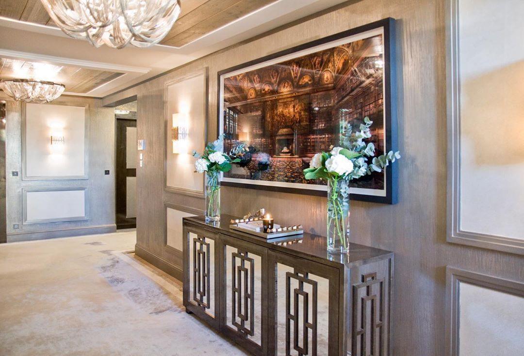 Luxury Contemporary Tassel Aluminum Chain Chandelier Modern Flush Mount Ceiling Light