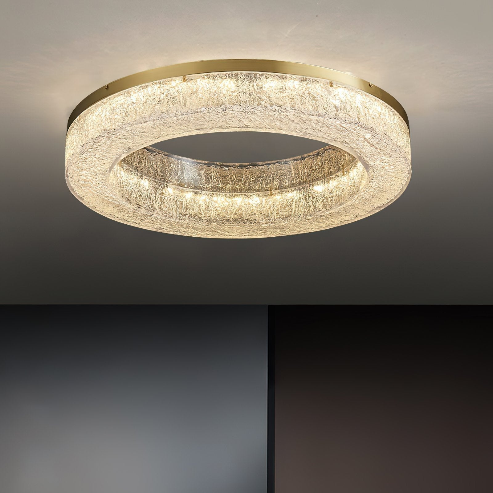 modern-geometric-brass-and-resin-flush-mount-led-ceiling-light-in-gold-finish