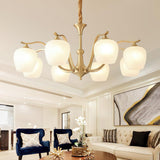 mid-century-modern-spherical-brass-chandelier-with-white-glass-globe-light-fixture